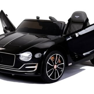 Coche eléctrico Bentley12v, negro 12V, asiento cuero, ruedas goma -  INDA298-c4k1166